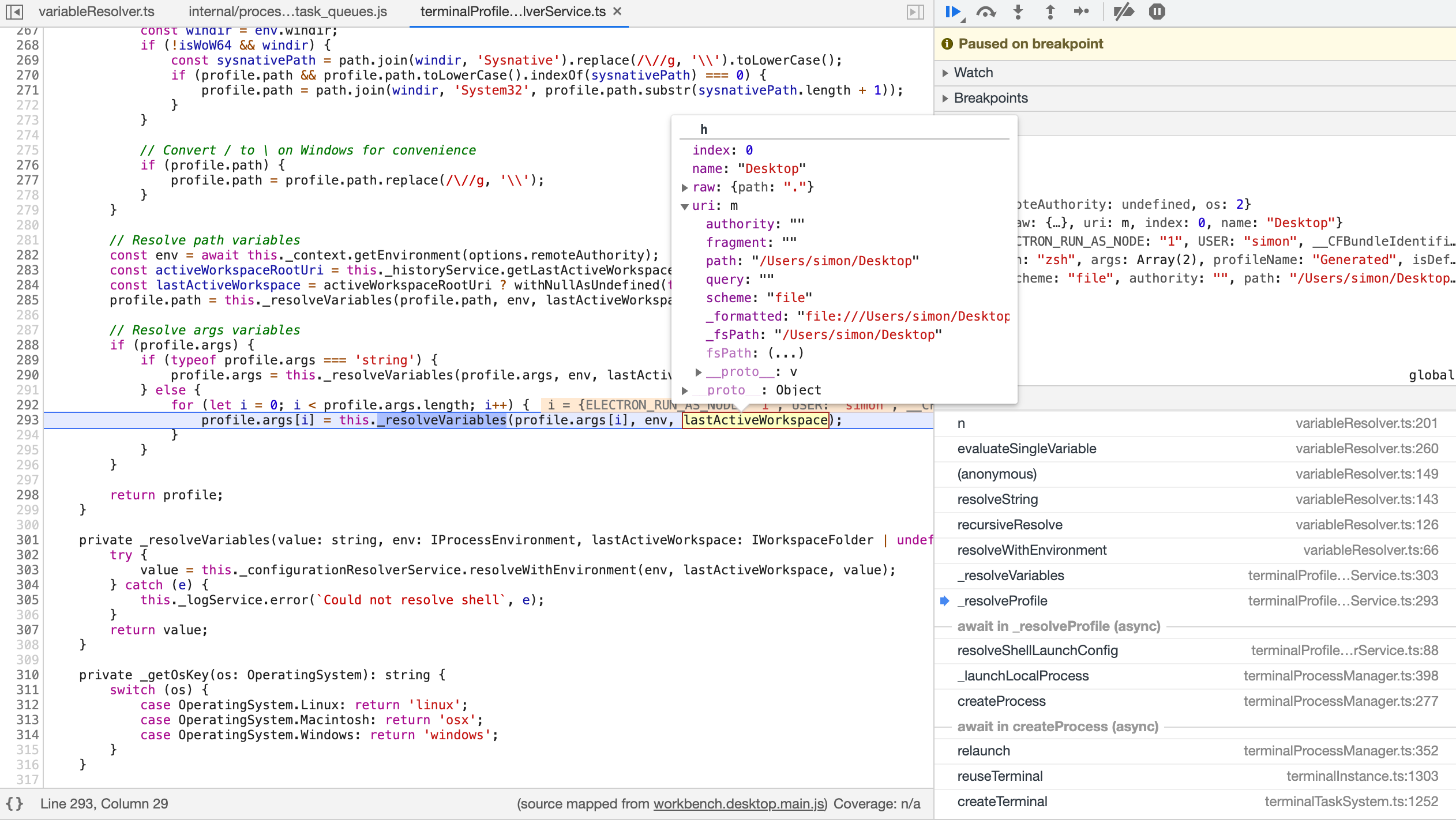 VS Code 1.56 breaks nested variable substitution in tasks · Issue #5007 ...