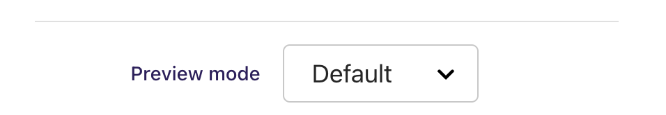 Long preview mode name overflows the side panel container · Issue ...