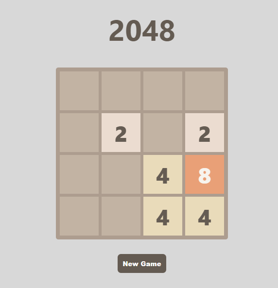 GitHub - Davidna92/2048-Game: 2048 Puzzle game