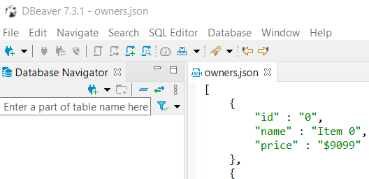 Will be opportunity JSON view/edit in the DBeaver CE? · Issue #10804 ...