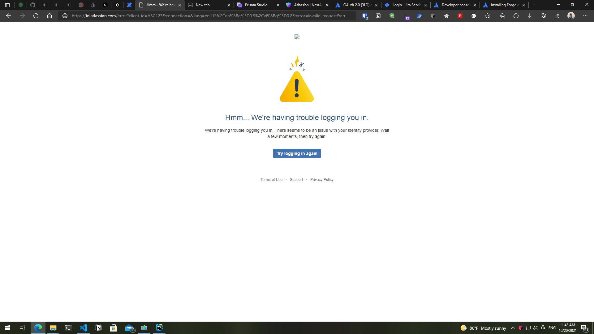 Cannot Login With Atlassian Issue 2987 Nextauthjs Next Auth Github