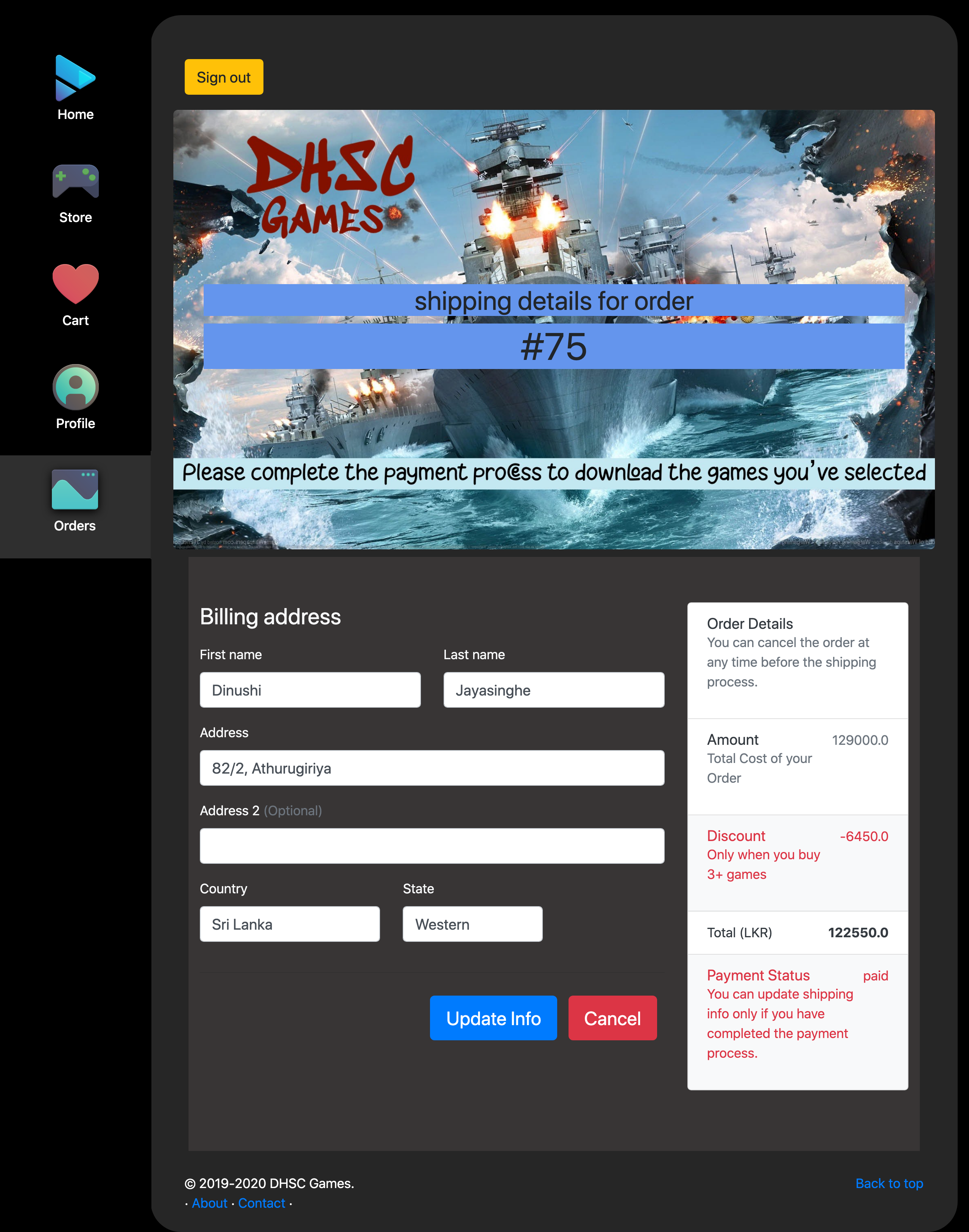 GitHub - dinushiTJ/Online-Gaming-Store: This online gaming store system ...