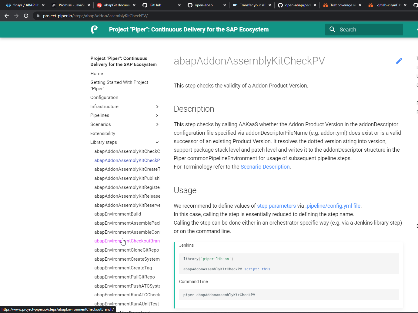 Bug Scroll Issue On The Page Issue 3839 Sap Jenkins Library Github