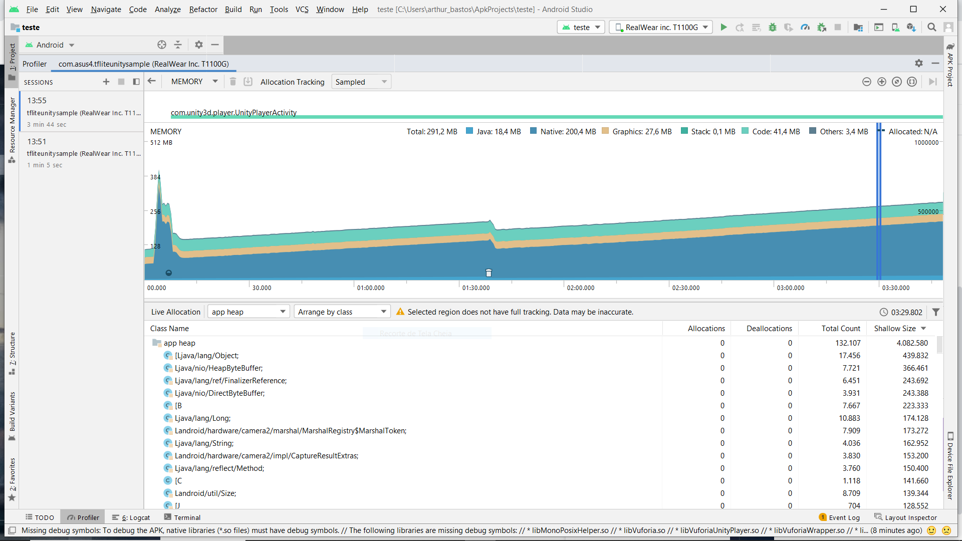 Memory Leak on Android · Issue #53 · asus4/tf-lite-unity-sample · GitHub