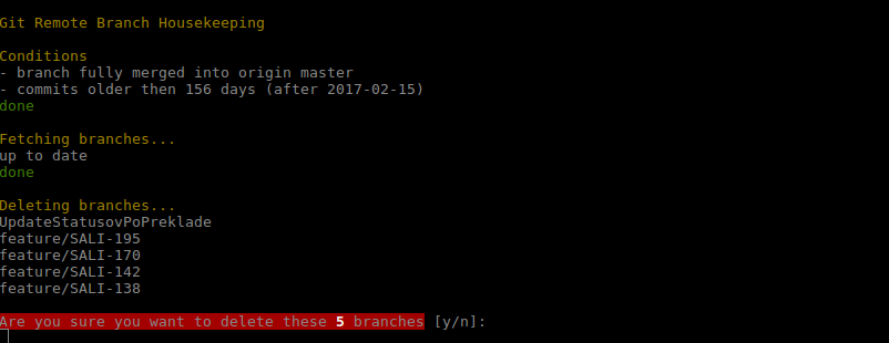 git delete branch locally and remotely