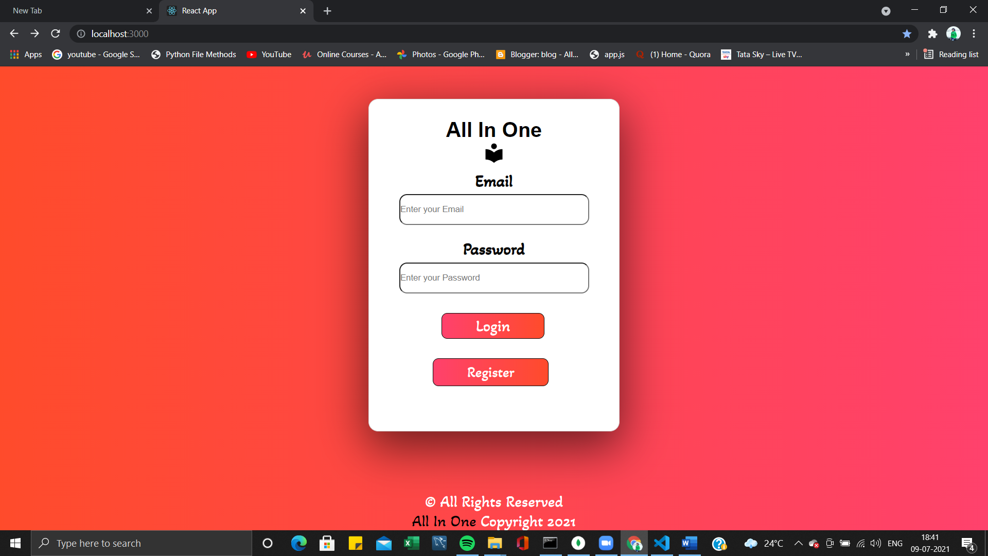 GitHub - amishajha/All-in-One-_Web_App_frontend: All In One is the web ...