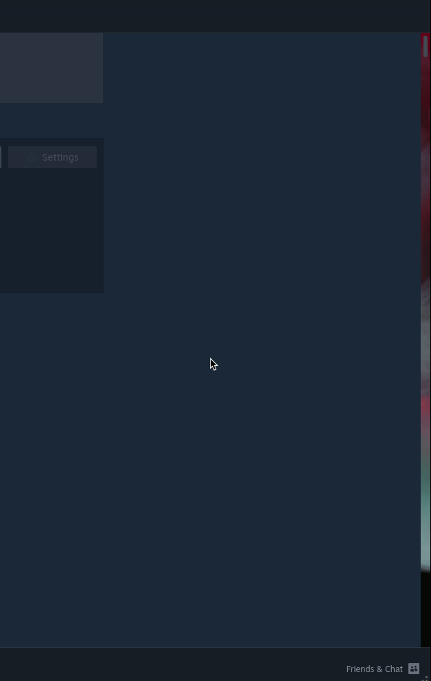 [New Steam UI] Scrollbar background is transparent · Issue 9400