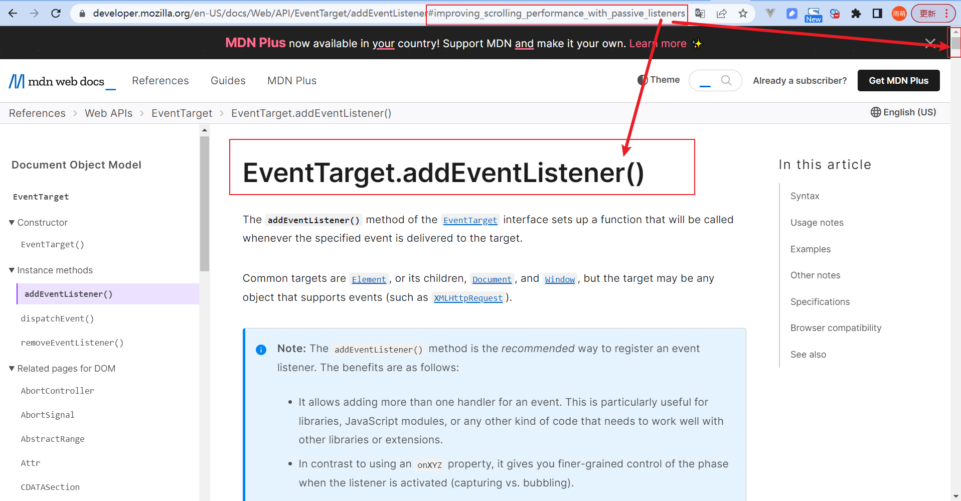 An anchor link not work well · Issue #11434 · mdn/translated-content ...