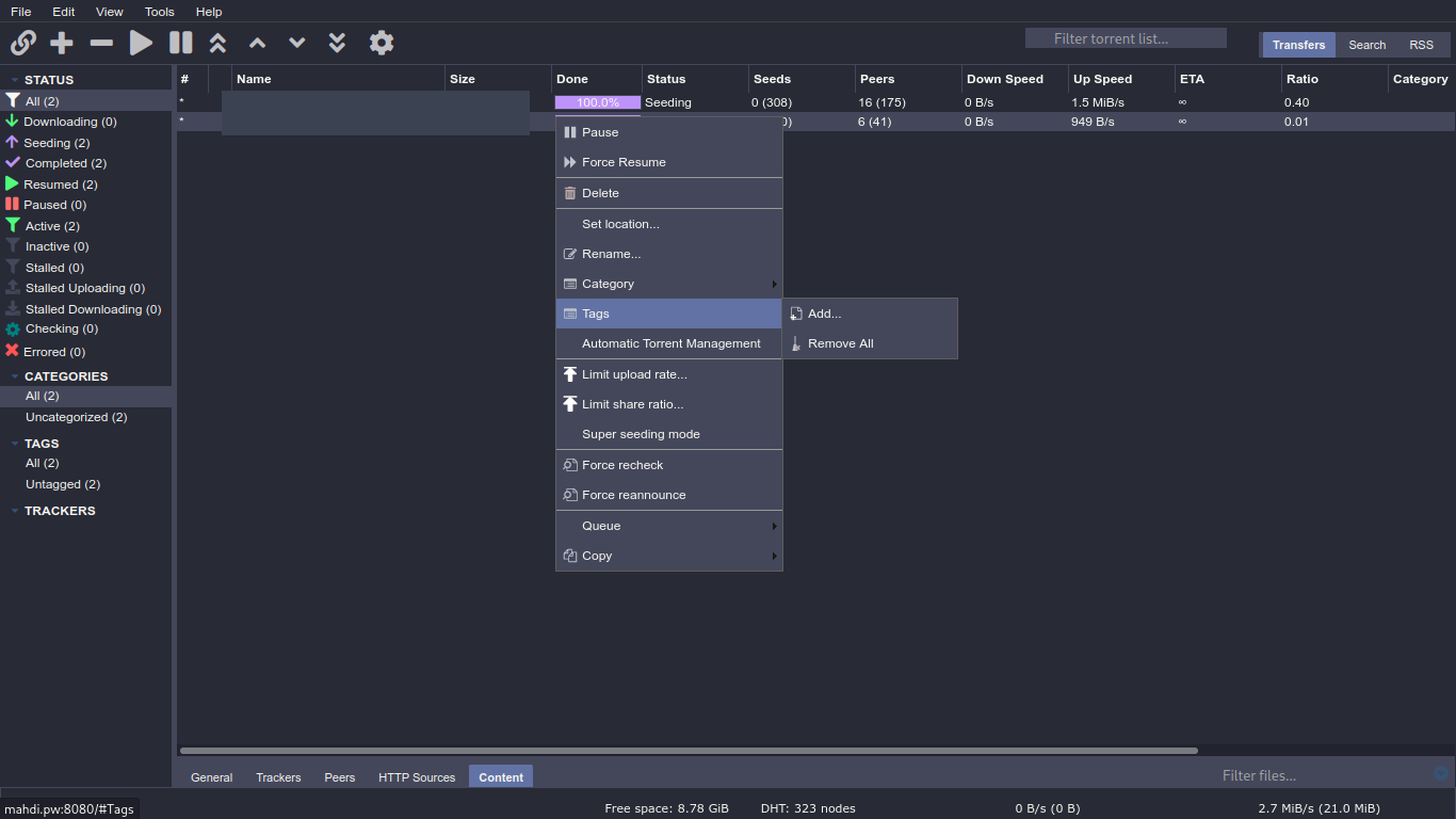 Theme for WebUI · Issue #3 · dracula/qbittorrent · GitHub