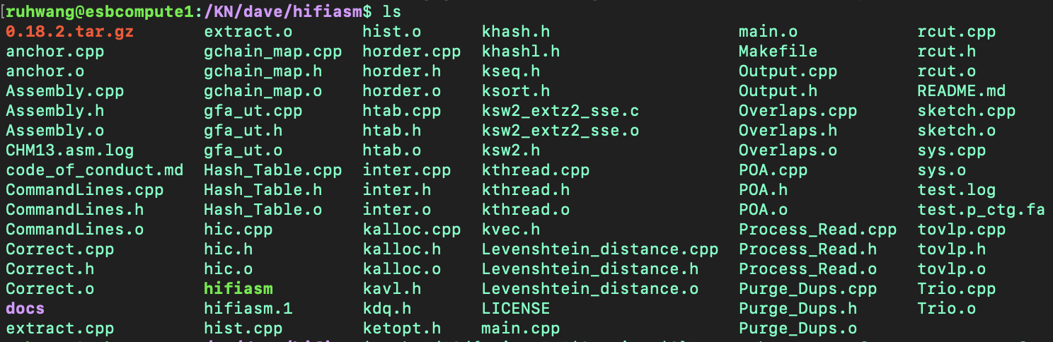 Command not found · Issue #377 · chhylp123/hifiasm · GitHub