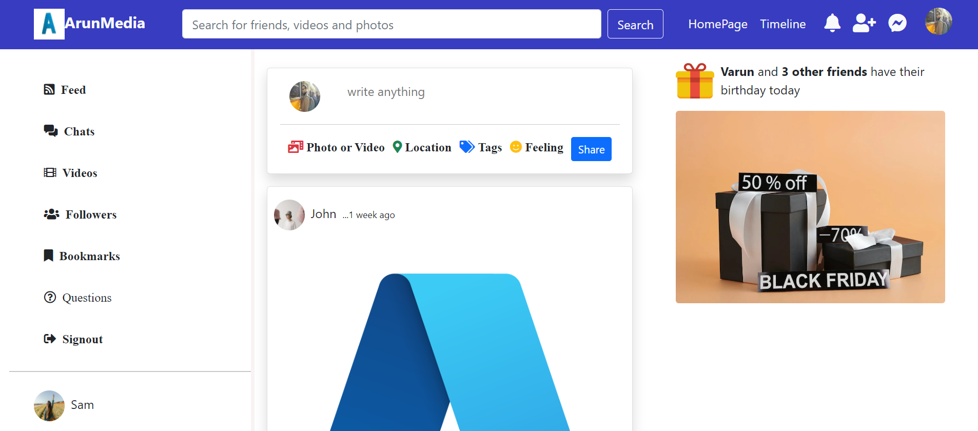 GitHub - arunkumarnepa00/Arun-media-react: Arun media frontend react app