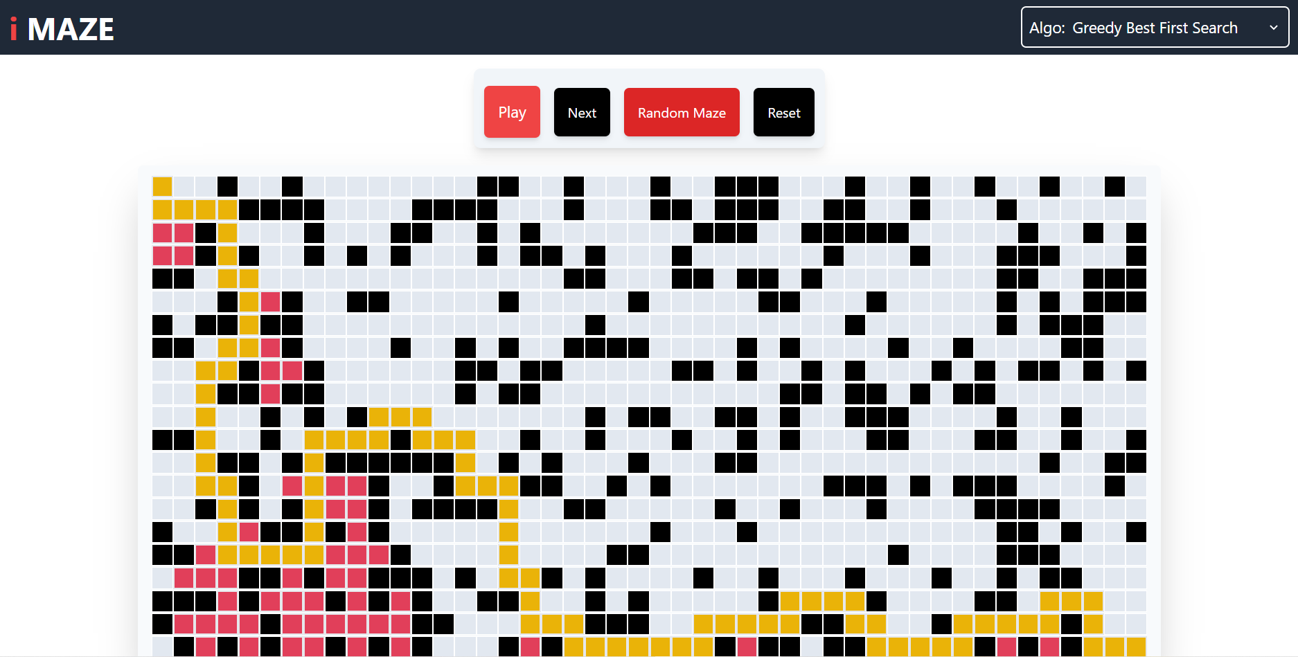 GitHub - shubham11941140/iMaze: Maze solver to provide a live ...
