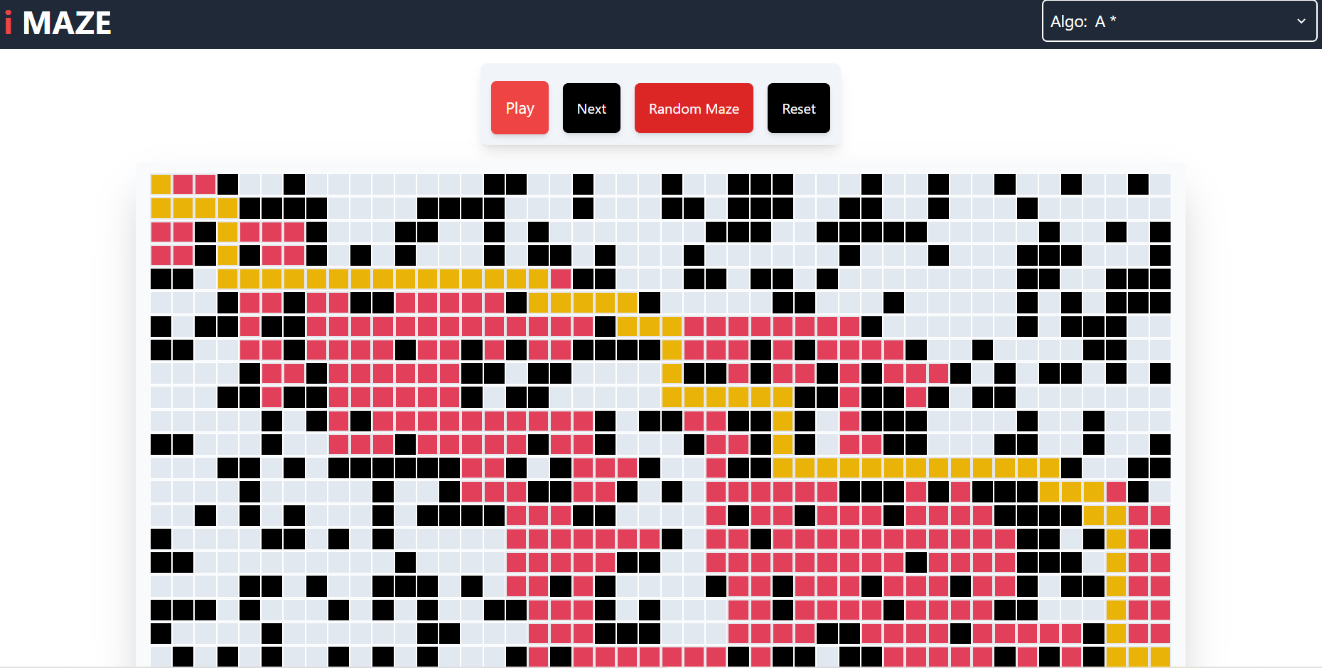 GitHub - shubham11941140/iMaze: Maze solver to provide a live ...