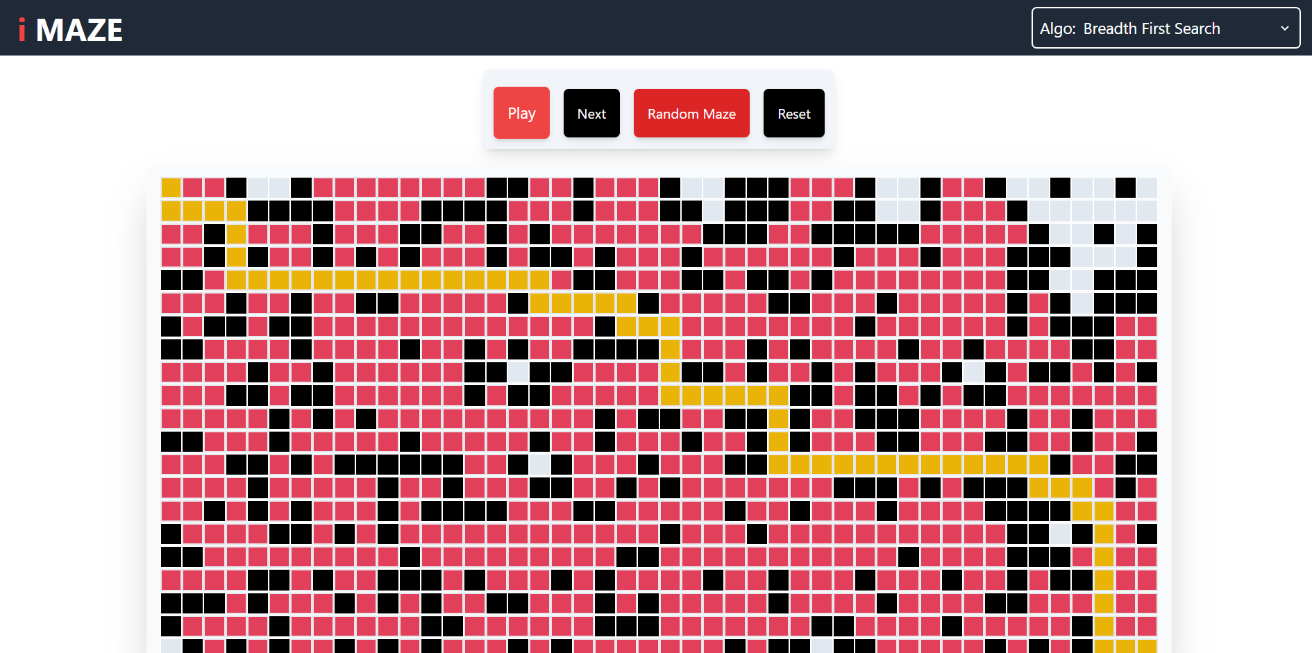 GitHub - shubham11941140/iMaze: Maze solver to provide a live ...