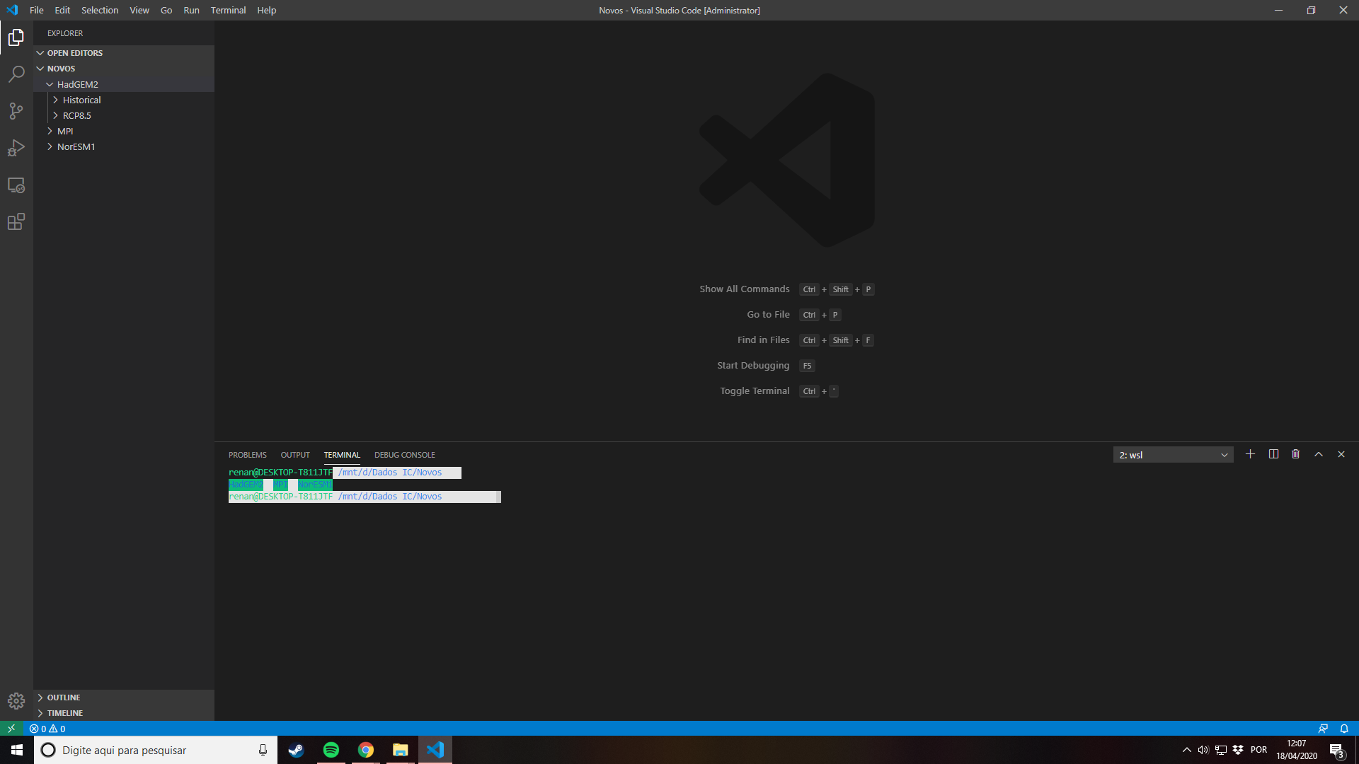 Integrated terminal blank commands · Issue #95602 · microsoft/vscode ...