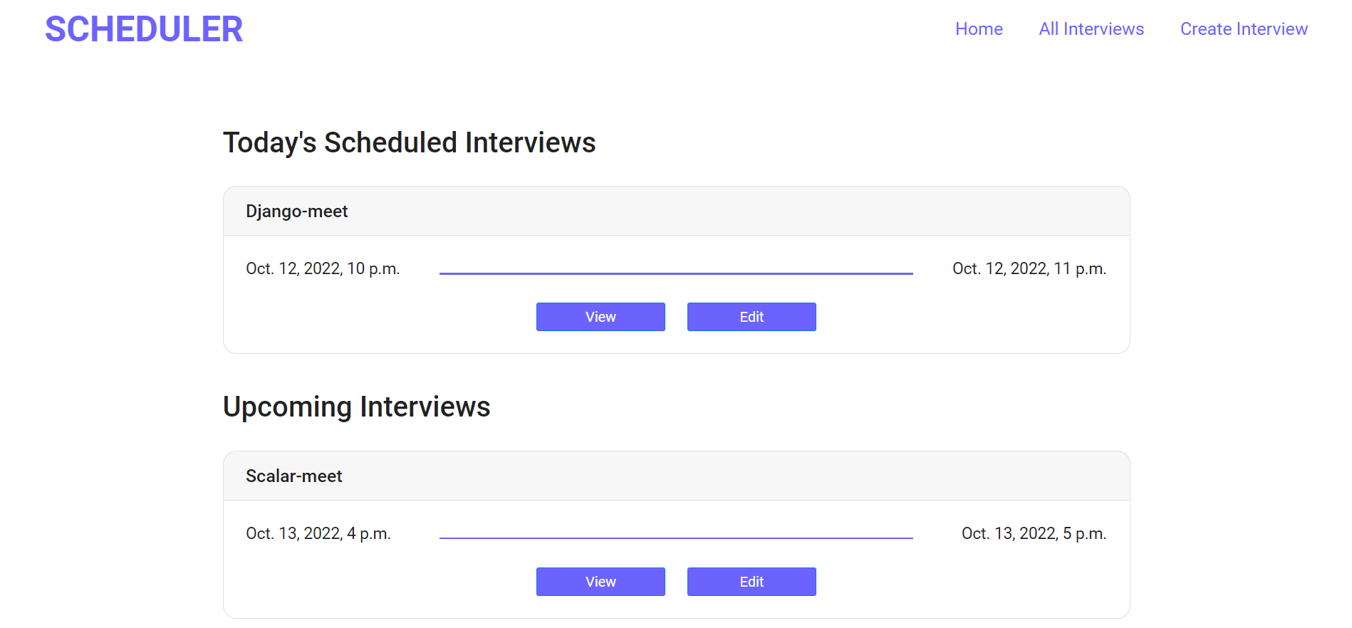 GitHub - ChiragSharma1/Scheduler