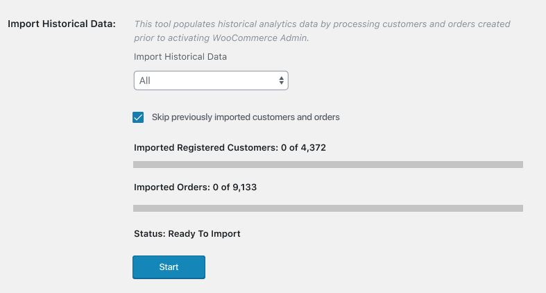 Add historical data import endpoint · Issue #1850 · woocommerce ...