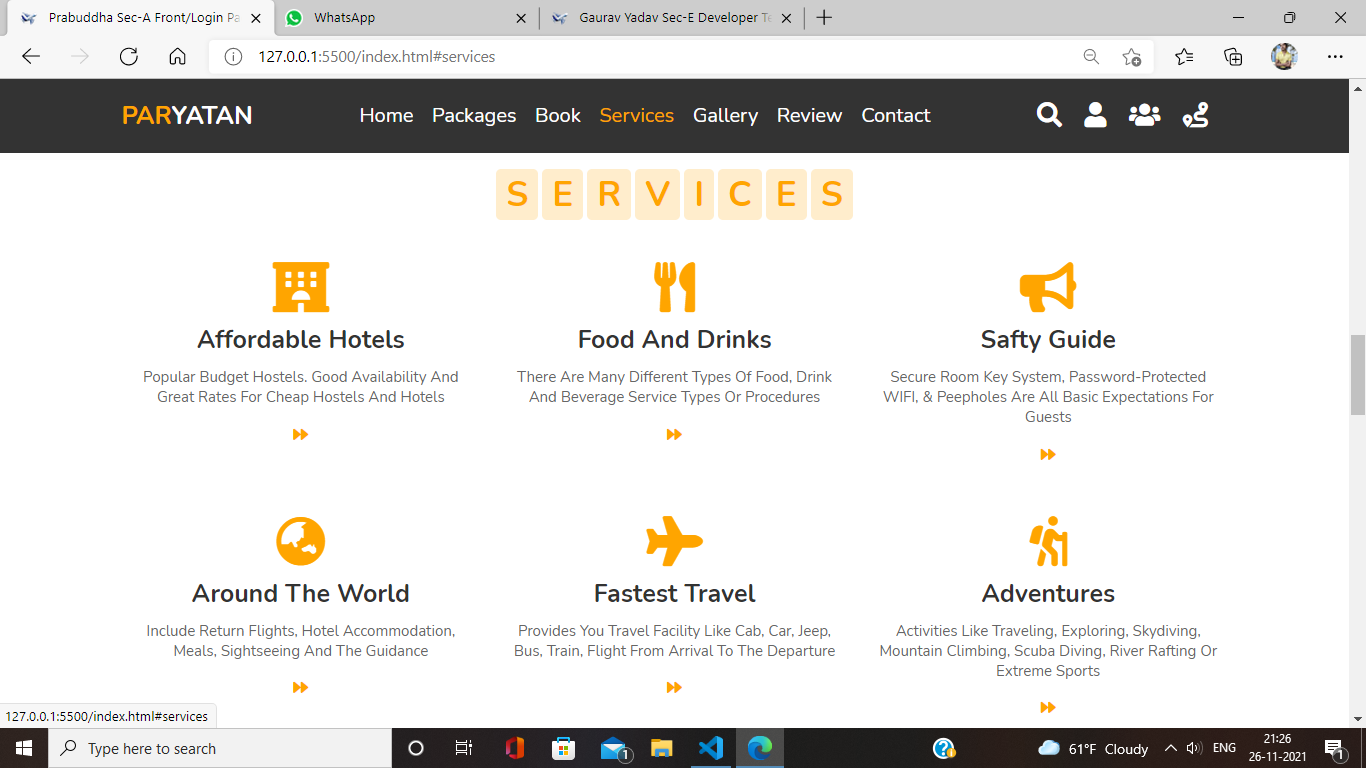 GitHub - Prabuddha16/Paryatan-Website: Mini Project on Paryatan using ...
