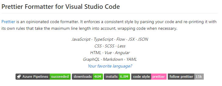 prettier_instalation