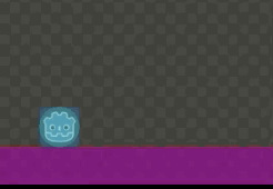 A CharacterBody2D can be stuck on wall if the platform disappears ...