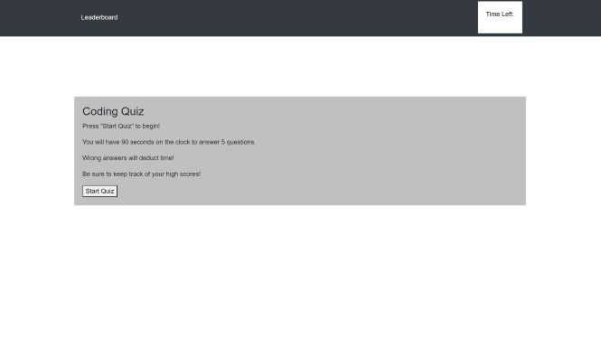 GitHub - alexanderabram/Coding-Quiz