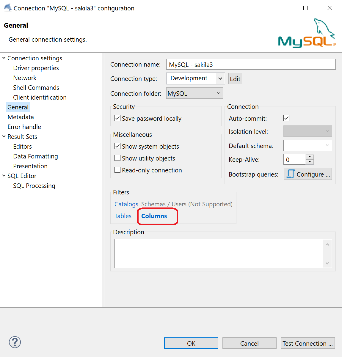 Columns visibility configuration in results view · Issue #3201 ...