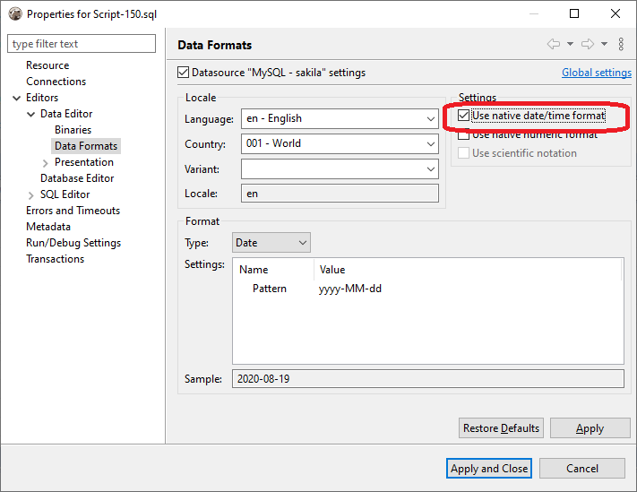 MySQL Time field data type displaying null · Issue #9435 · dbeaver ...