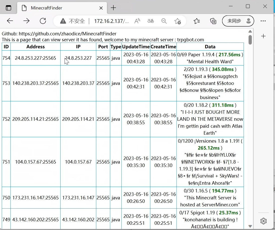 Github Zhaodice Minecraftfinder A Sniffer That Can Find Minecraft