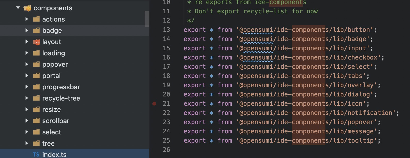 [BUG] RecycleList deleted · Issue #258 · opensumi/core · GitHub