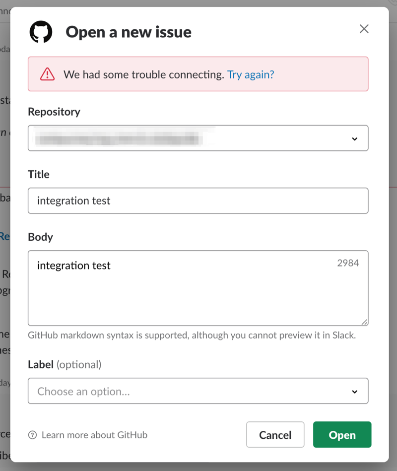 issue-error