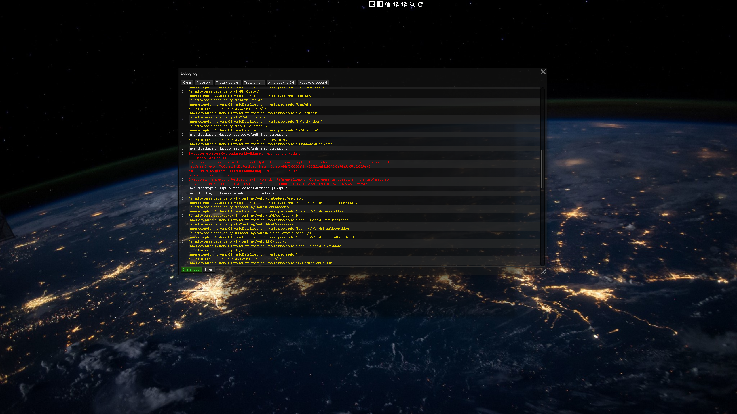 "Exception in custom XML loader for ModManager.incompatible" · Issue ...