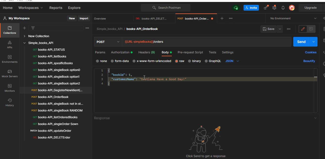 GitHub - SvetlanaRT/Postman-API
