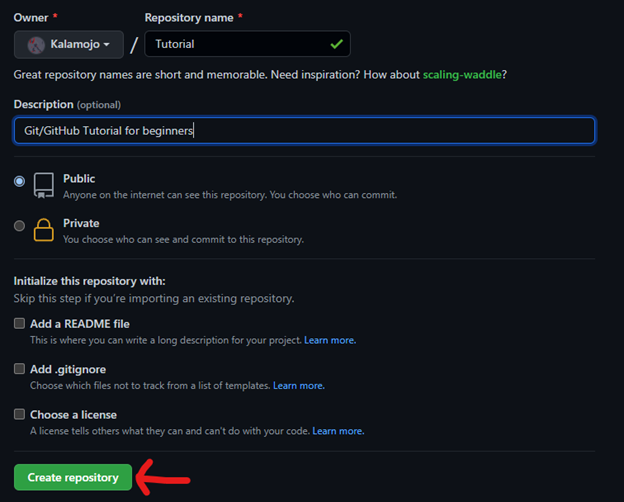 GitHub - Kalamojo/Tutorial: Git/GitHub Tutorial for beginners · GitHub