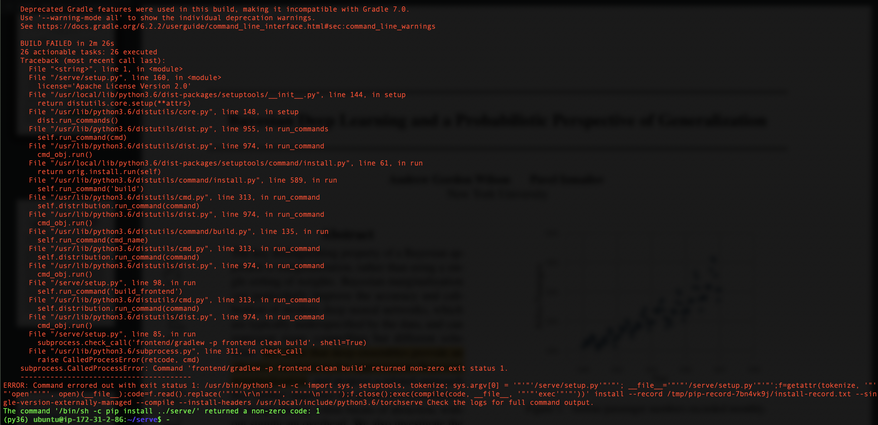 Unable to install on GPU machine · Issue #30 · pytorch/serve
