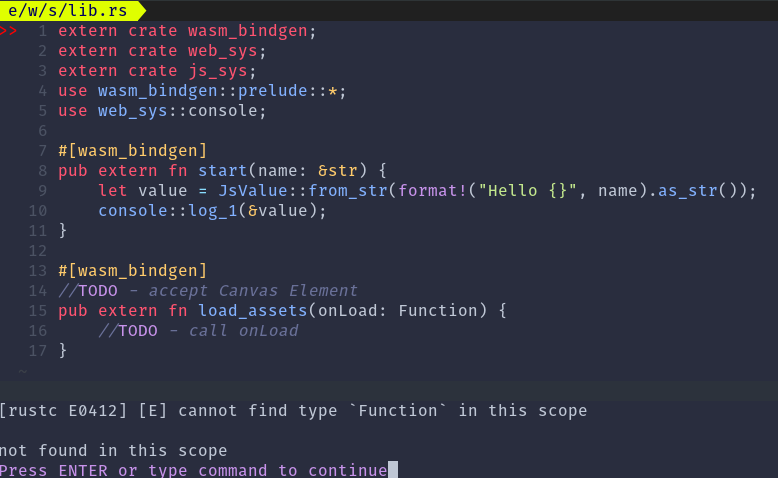 Rust: error in wrong place · Issue #249 · neoclide/coc.nvim · GitHub