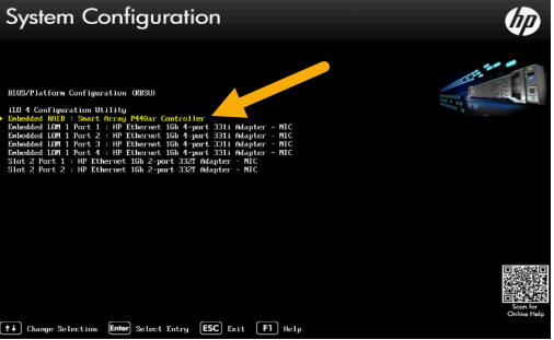Selecting Smart array