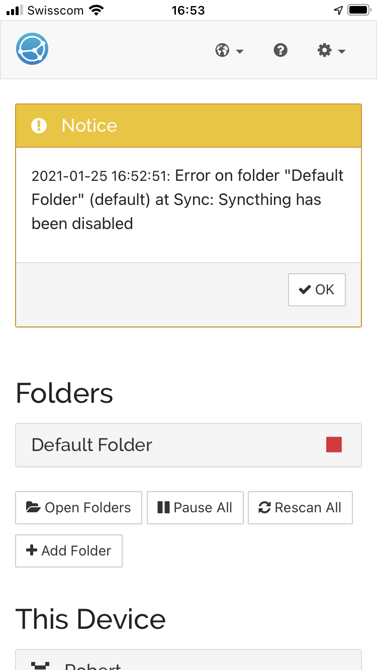 Stop syncing after first file · Issue #28 · MobiusSync/MobiusSync · GitHub