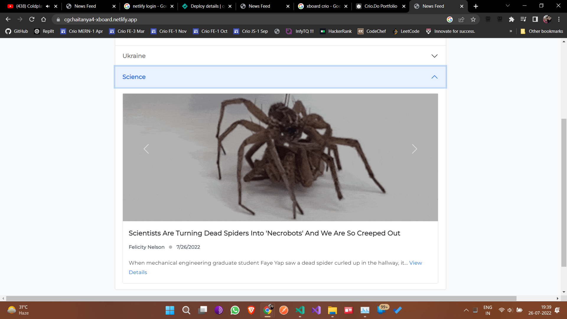 GitHub - cgchaitanya4/News-Feed: A dynamic news feed website