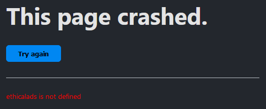 Documentation website inaccessible due to error · Issue #1521 ...