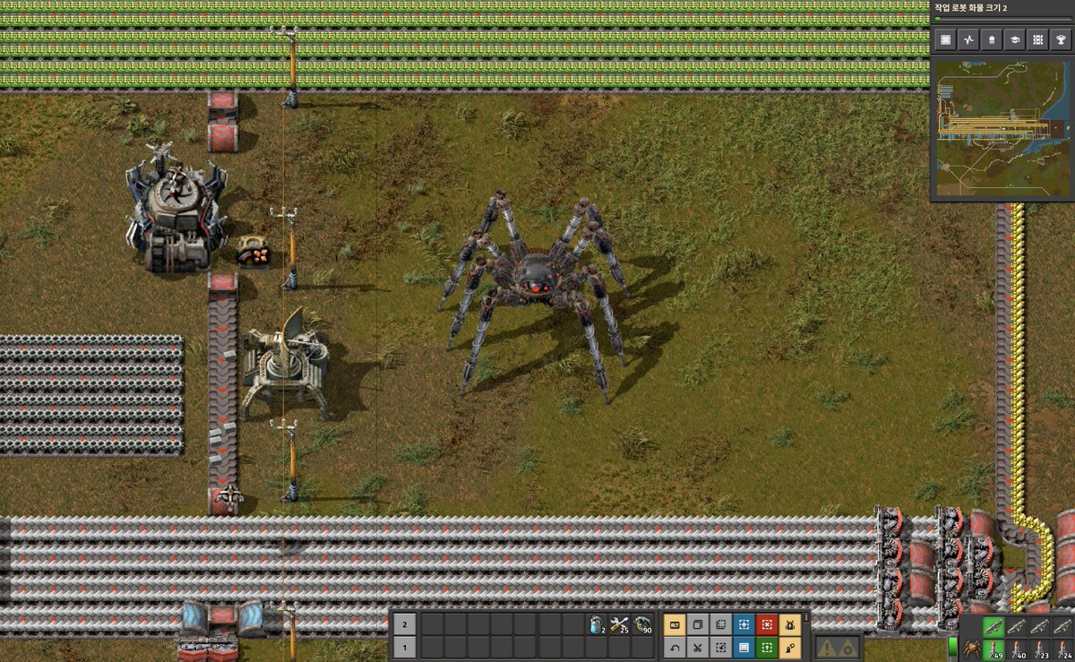 Factorio spidertron