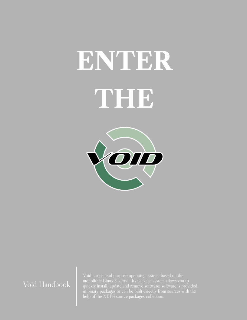 Void Handbook Cover · Issue #479 · void-linux/void-docs · GitHub