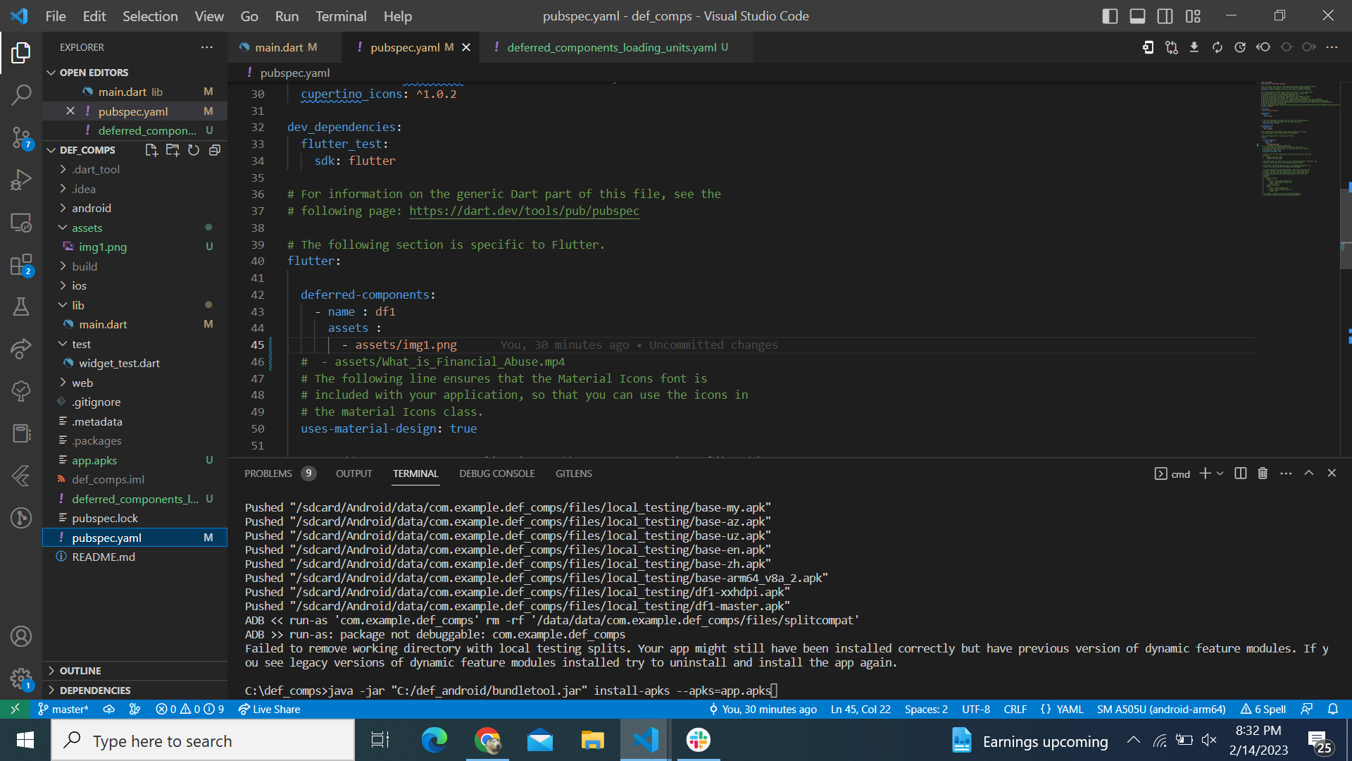 Issues using Asset-Only Deferred Components in Flutter · Issue #120743 ...