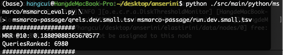 Try fixing MS MARCO encoding issues *before* indexing · Issue #1212 ...