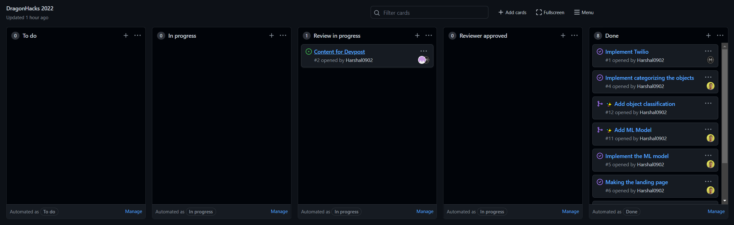 GitHub Project