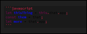 Templater formatting javascript code blocks even when syntax ...