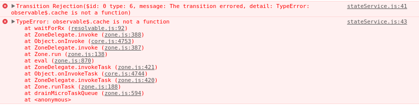 TypeError: observable$.cache is not a function · Issue #211 · ui-router ...