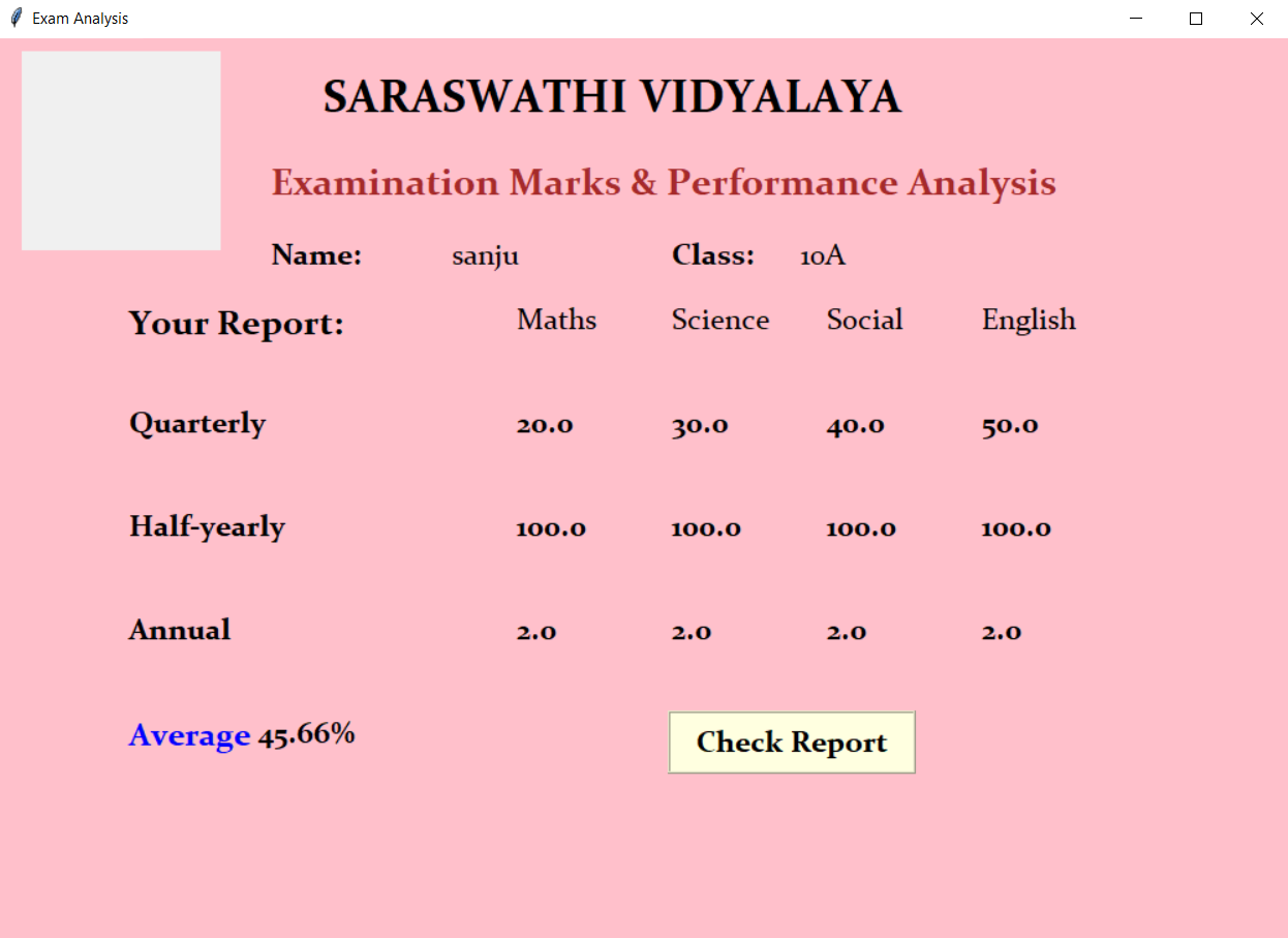 GitHub - Sanjana1304/Exam-Performance-Analysis: An application created ...