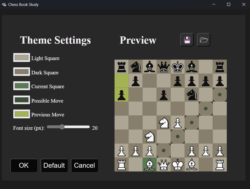 GitHub Dr42/chessbookstudy A simple companion app for when you