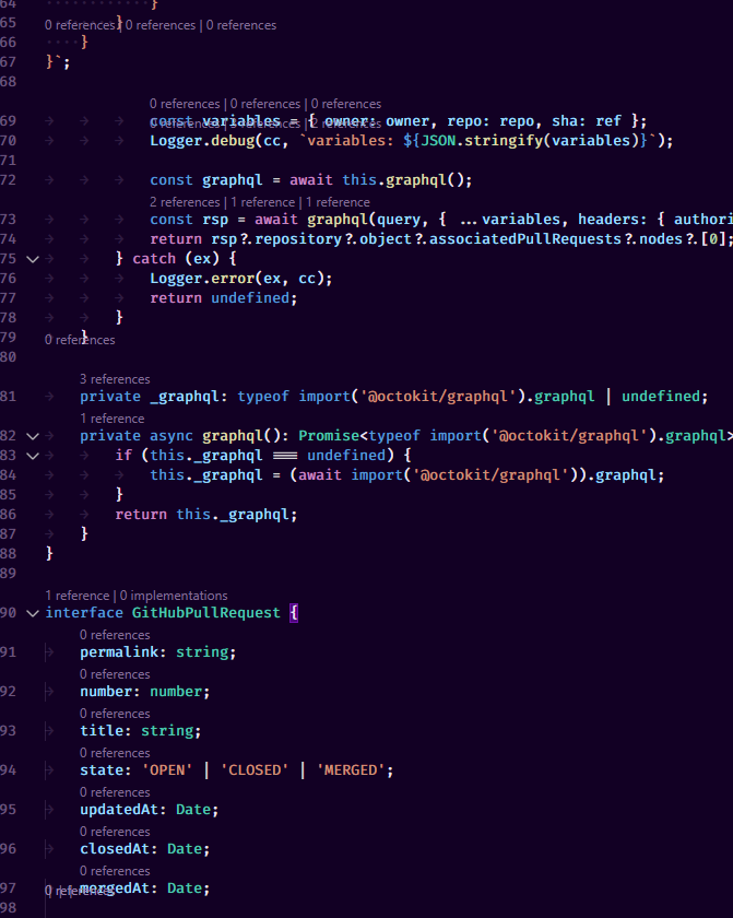 Code lens corruption · Issue #85093 · microsoft/vscode · GitHub