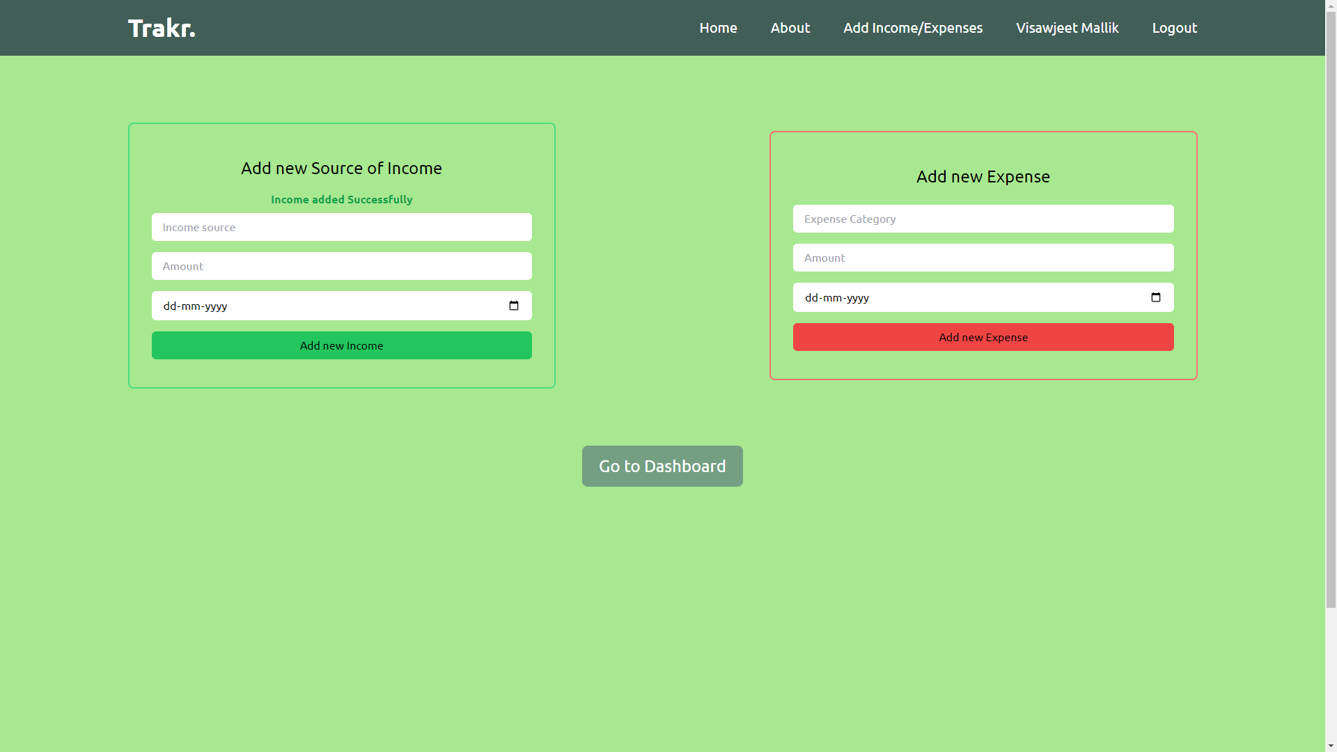 Github vishmallik expense tracker expense tracker app